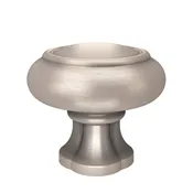 Atlas A6011-BRN: 1-1/4"  Lanehurst Cabinet Knob - Brushed Nickel