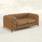 Bella Chester Arm Loveseat