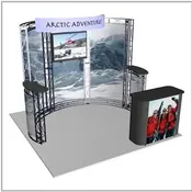 10x10ft Truss Trade Show Display - Tahoe