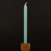 Aqua Danish Kiri Taper Candle (12")