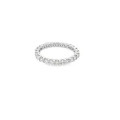 Diamond Full Eternity Ring 1.80ct | 14K White Gold