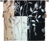 African Leaf Fine Art Tapestry Wall Hanging  53×53 Inch Cotton Jacquard Woven Wall Tapestry