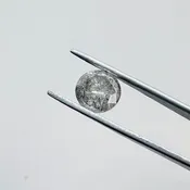 1.8 CT Brilliant Cut Salt and Pepper Diamond