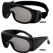 Mesh Safety Glasses - For extremely humid environments - Fits over glasses - No-fog dust goggles - Large debris protection - ANSI Z87.1 Compliant - Radians WIRE-MESH