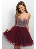 BLUSH Style 211 Size 14 Wine