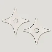 Ada Star Cabinet Pull Backplates
