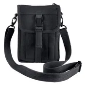 Black Canvas Travel Portfolio Bag
