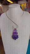 Luxury Crystal Amulet: Amethyst (Faceted & Raw) — Soul II Soul