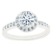 14KT 0.50CT Halo Engagement Ring (Complete)