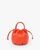 Clare V. Emma with Top Handle in L'Orange L'ete Nappa