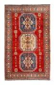 Afghan Kazak Collection Rug 4'10''x7'7''