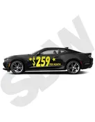 110-Y Impact Numbers & Signs Yellow