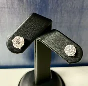 14kw, Lab Diamond Earrings