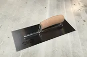 13 x 5 Finishing Trowel Wood Handle Square