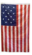 15 Star American Flag - Historical Star Spangled Banner 3x5 Nylon