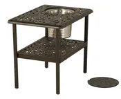 20x28 Rect. Chateau Ice Bucket End Table