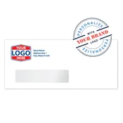 #10 Window Envelope – Custom Printed 1 or 2 Color