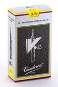 10 Vandoren Soprano Saxophone Reeds V12 #3.5