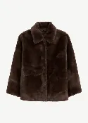 Alex Mill Duane St Jacket in Faux Fur