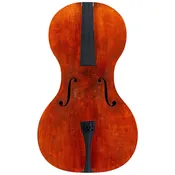 Forte3D® Carbon Fiber Cello Unique Instrument: Montagnana Top, Sanded Carbon-Fiber Back