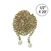 1/2" X 20' Grade 70 Transport Chain with Clevis Grab Hook
