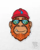 Bigfoot Tourist Sticker