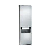 046921AC-6-M Auto Roll Towel Dispenser & Waste 110-240VAC Semi Rec. w/ Thumb Turns ASI 10-SPCABINET