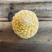 Beeswax Pinecone Candle