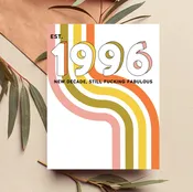 1996 Birthday Card