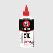 3-IN-ONE® 100703 Multi-Purpose Oil With Marksman Twist Spout, Liquid, Amber/Clear, Faint Citronella Odor/Scent