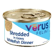 VēRUS Feline Shredded in Gravy Whitefish Dinner