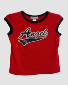 "Angel" Ringer Baby Tee
