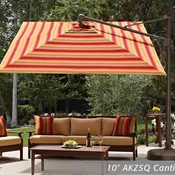 11.5′ Tilting Square Cantilever Umbrella