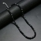 BOHEMIAN VOLCANIC STONE NECKLACE
