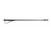 24" THREAD STEM CHILDRENS WHIP WITH LEATHER KEEPER