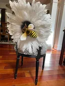 Black Eyed Susie Chair — The Artful Chair | Custom Chair Upholstery and Classes