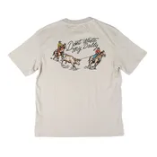 2 Rowels Ranch Youth Gray Don't Waste My Dally T-shirt
