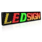 20mm RGY 1 Row Programmable Scrolling LED Sign (15.1" x 40.2")