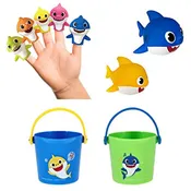 Baby Shark 10 Piece Bath Toy Value Set