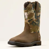 Ariat Groundbrealer Antler Wide Square Toe Steel Toe Work Boot Waterproof EH 10074287
