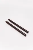 12" Taper Candles - Set of 2 - Brown