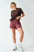 Adalynn Classic Boxy Fit Tee, Coffee Bean