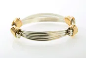 Classic Bracelet Two-Tone 3-Strand