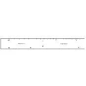 27-inch, 28-inch Fret Slotting Template