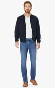 34 Heritage Indigo Plaid Courage Jeans