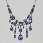 Firefly Carmel Elaborate Necklace - Purple