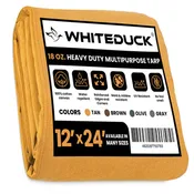 12' x 24' Canvas Tarp – 100% Cotton, 18 oz Heavy-Duty