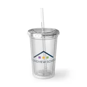 Acrylic Cup - Navy Logo — Soundview School