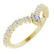 Diamond Contour Ring
