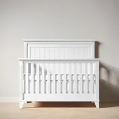 Edison Crib | 5-in-1 Convertible | Solid Wood